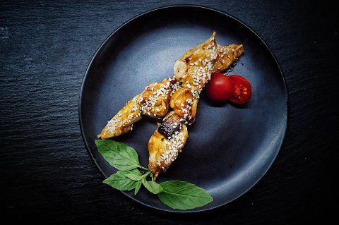 Шашлык куриный - заказать на дом. Шашлык куриный - доставка по Одессе.