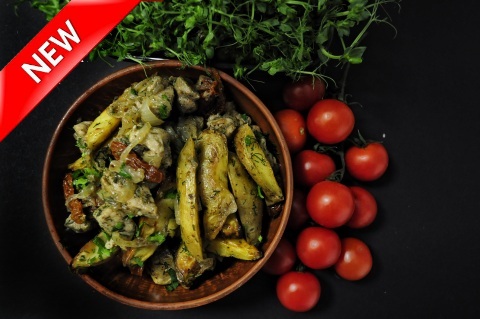 Пряная свинина с овощами - заказать на дом. Пряная свинина с овощами - доставка по Одессе.